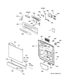 Escutcheon & door assembly