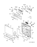 Escutcheon & door assembly