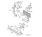 GE AZ22E12E4BM3 chassis assembly diagram