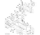 GE AZ58H07EACM1 base & chassis parts diagram
