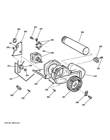 Blower & drive assembly