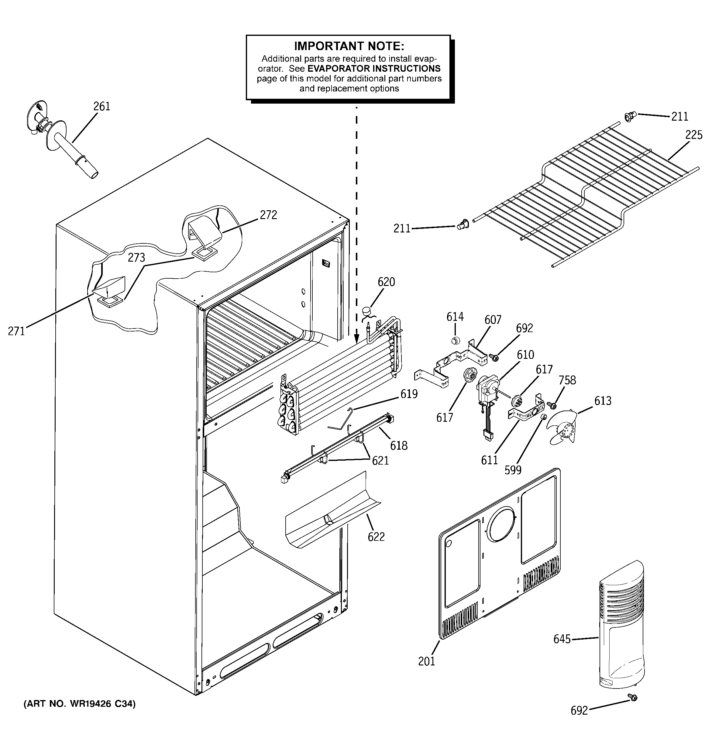Freezer section