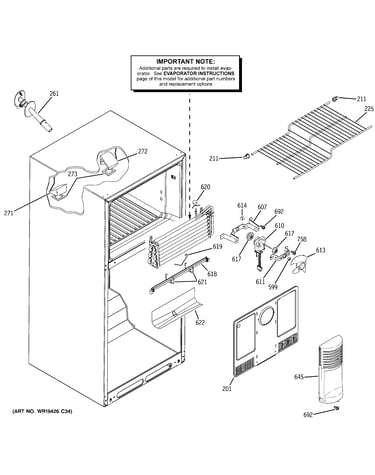 Freezer section