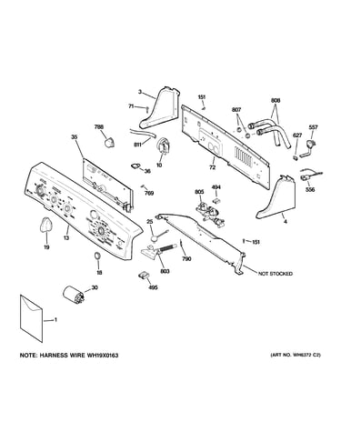 Controls & backsplash
