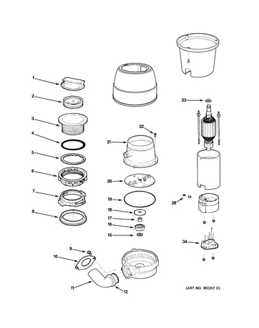 Disposer parts