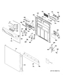 Escutcheon & door assembly