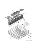 Lower rack assembly