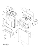 Escutcheon & door assembly