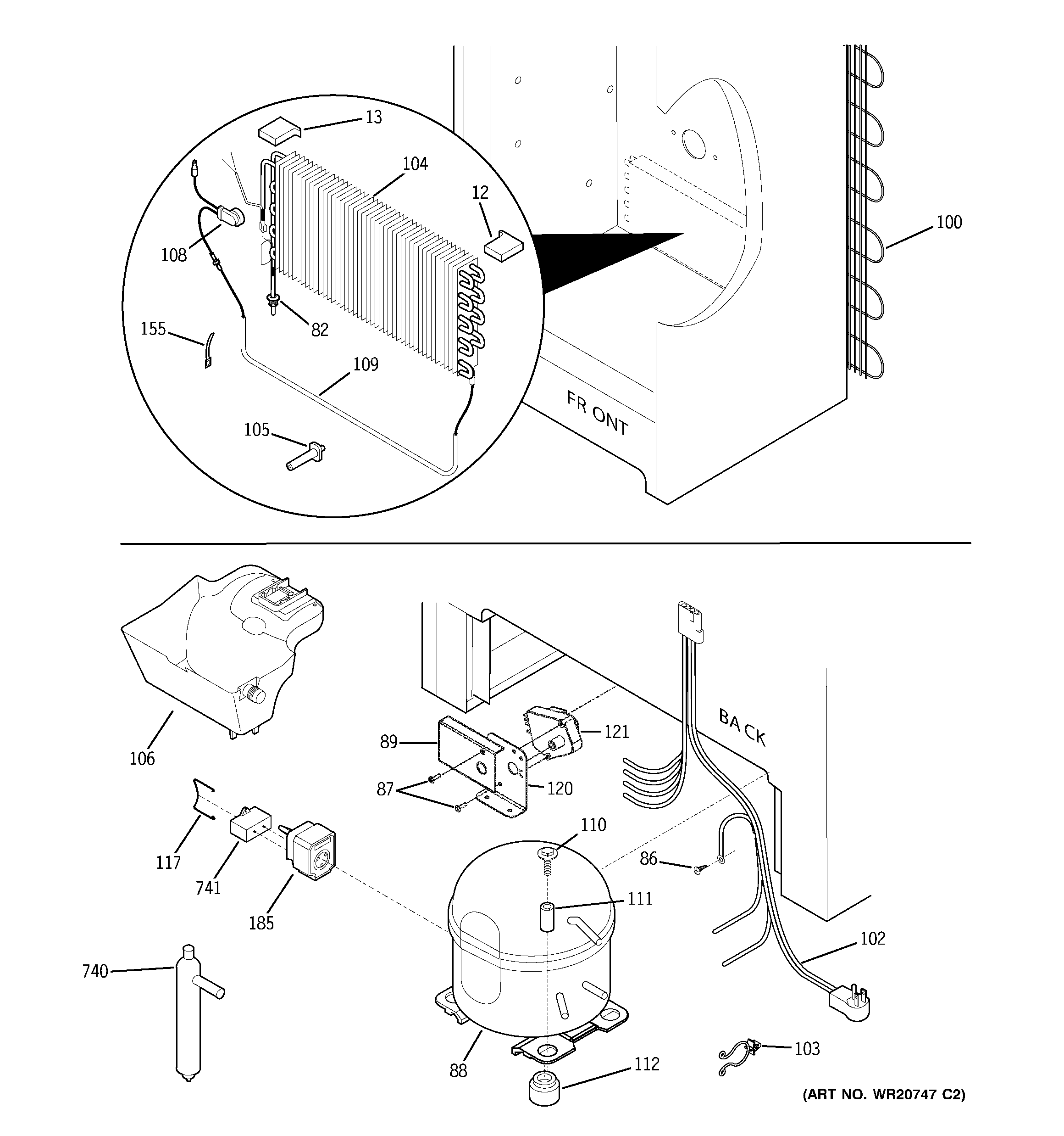 Unit parts