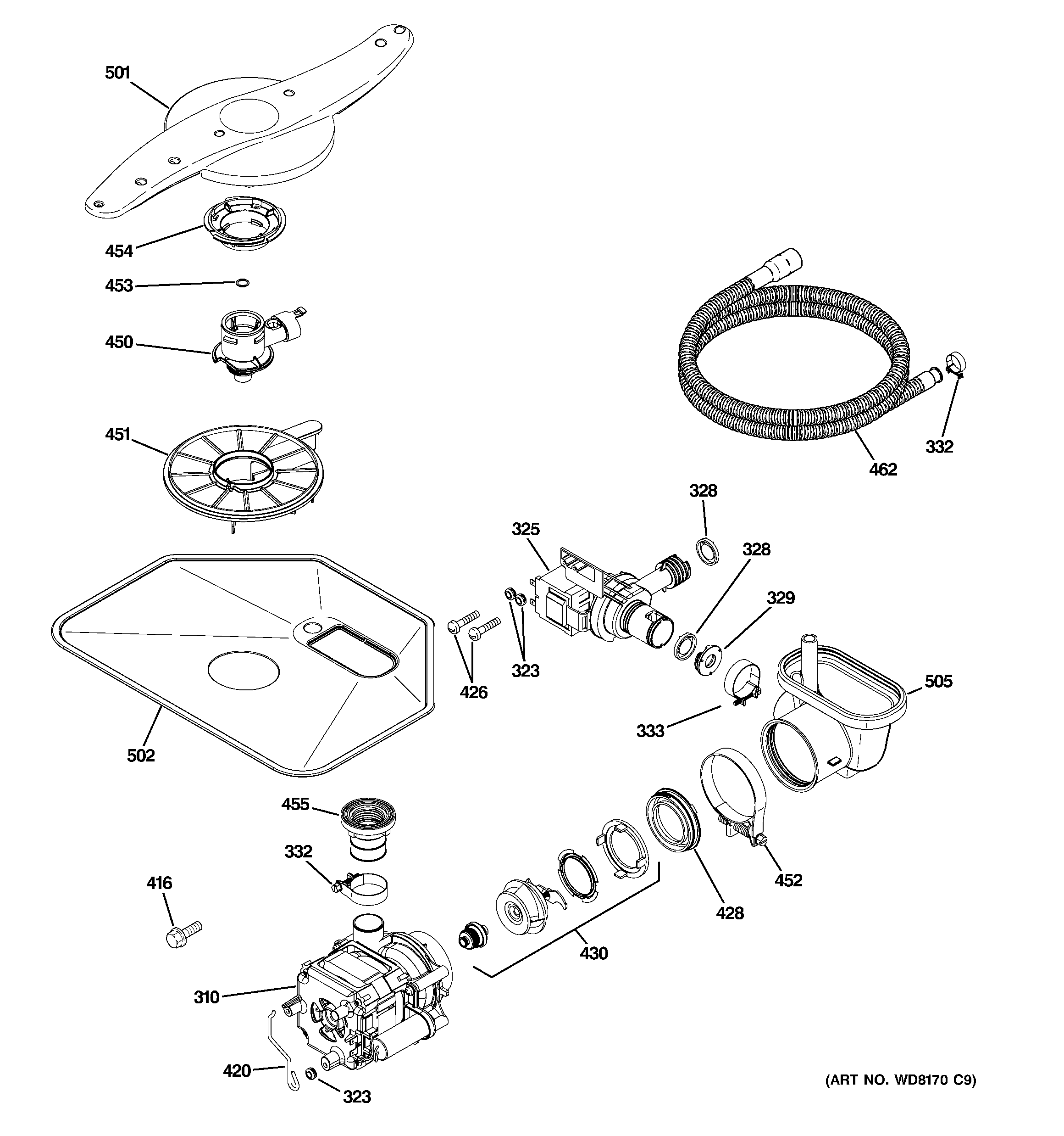 Motor-pump mechanism