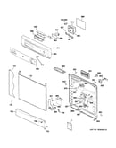 Escutcheon & door assembly
