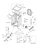 Cabinet, cover & top panel