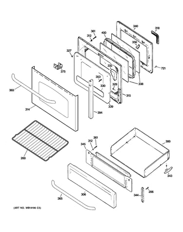 Door & drawer parts