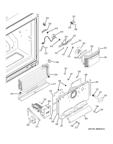 Freezer section