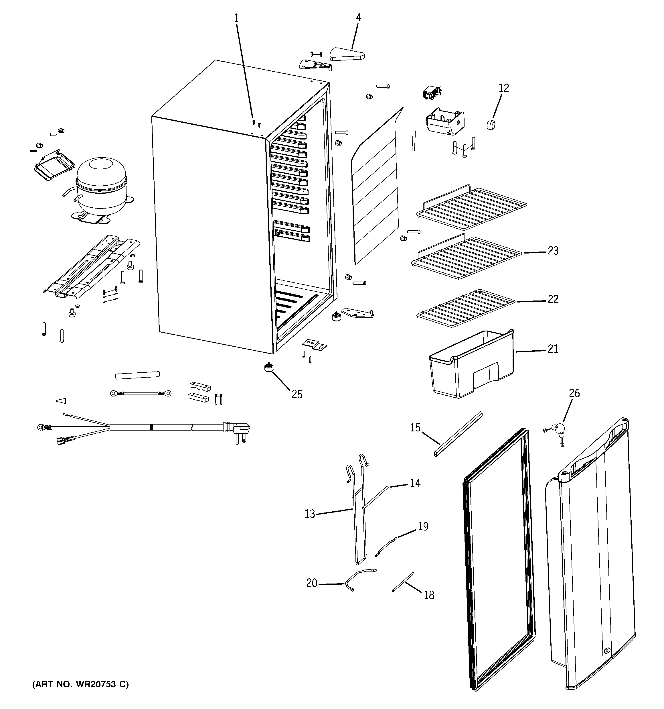 Refrigerator parts