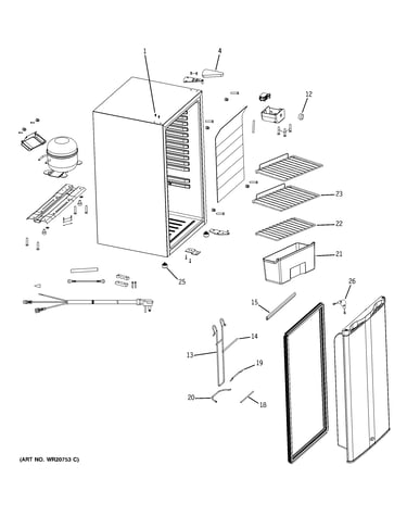 Refrigerator parts