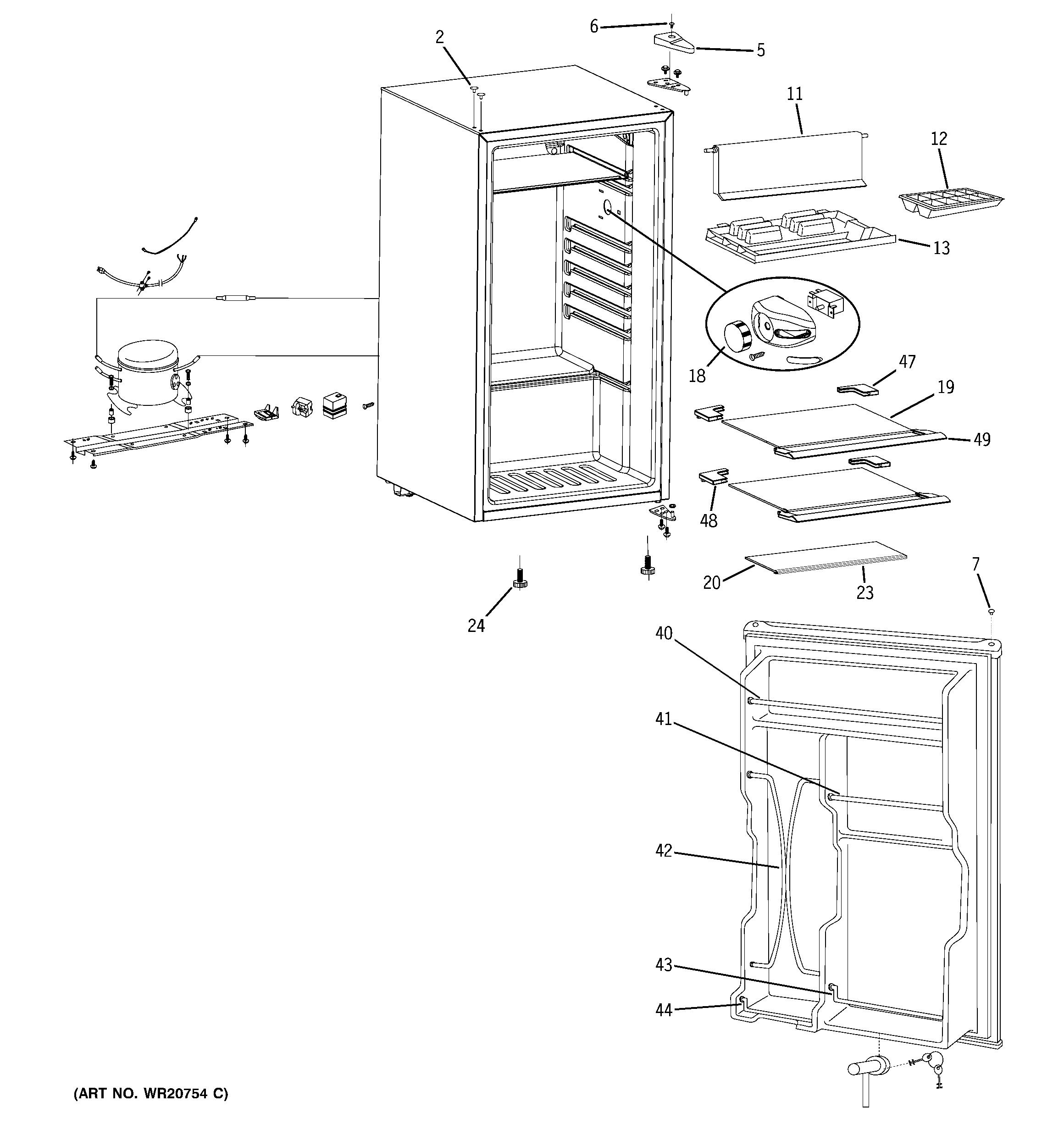 REFRIGERATOR PARTS