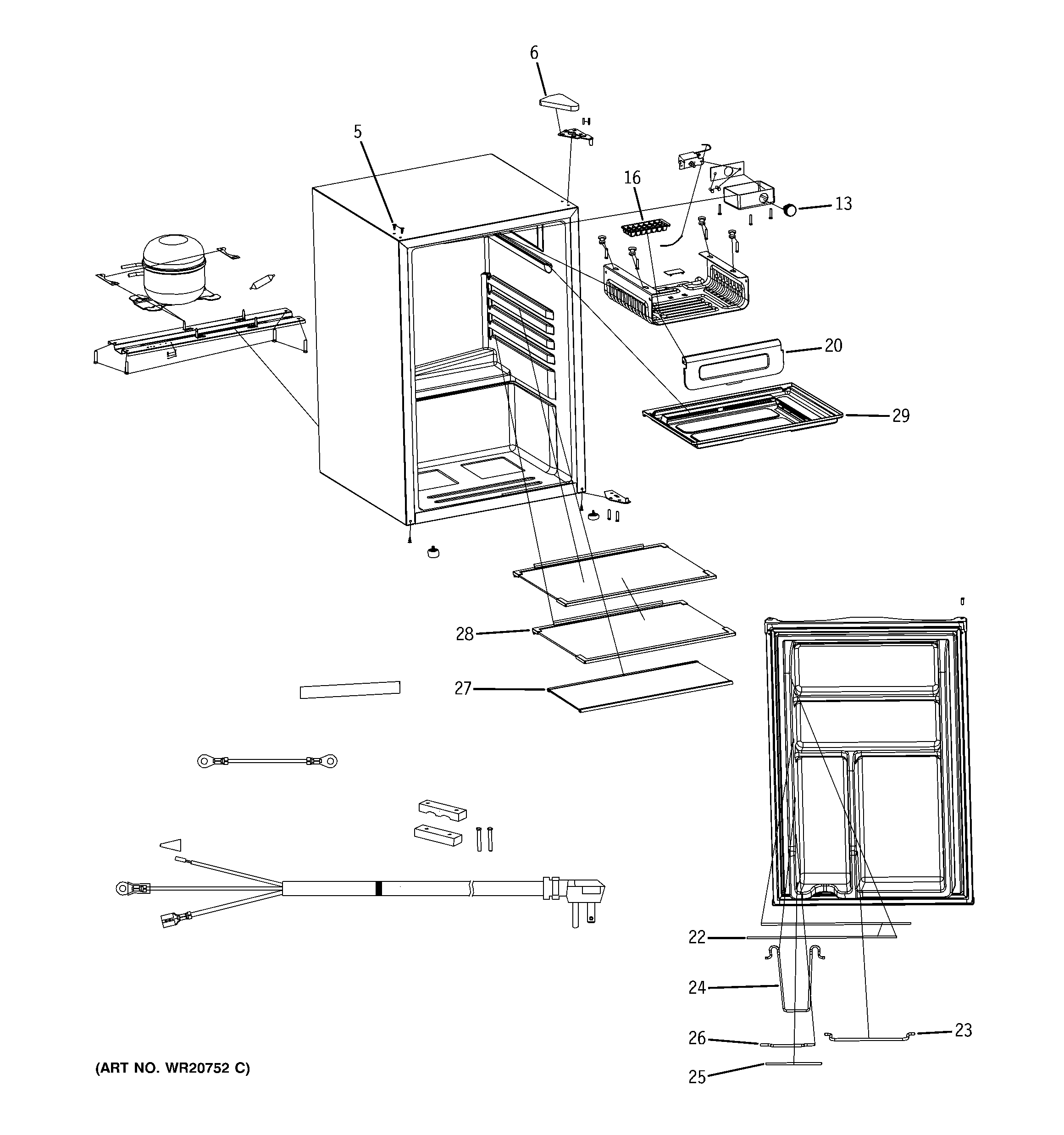 Refrigerator parts