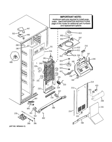 Freezer section