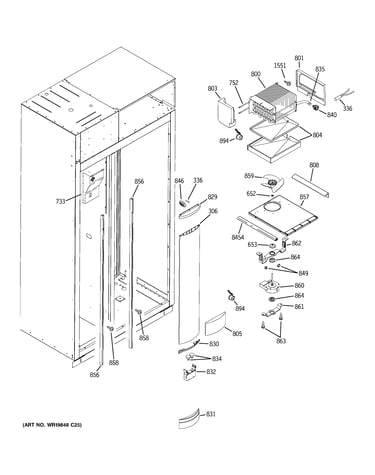 Freezer section