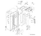 GE ZISP480DTASS fresh food section diagram