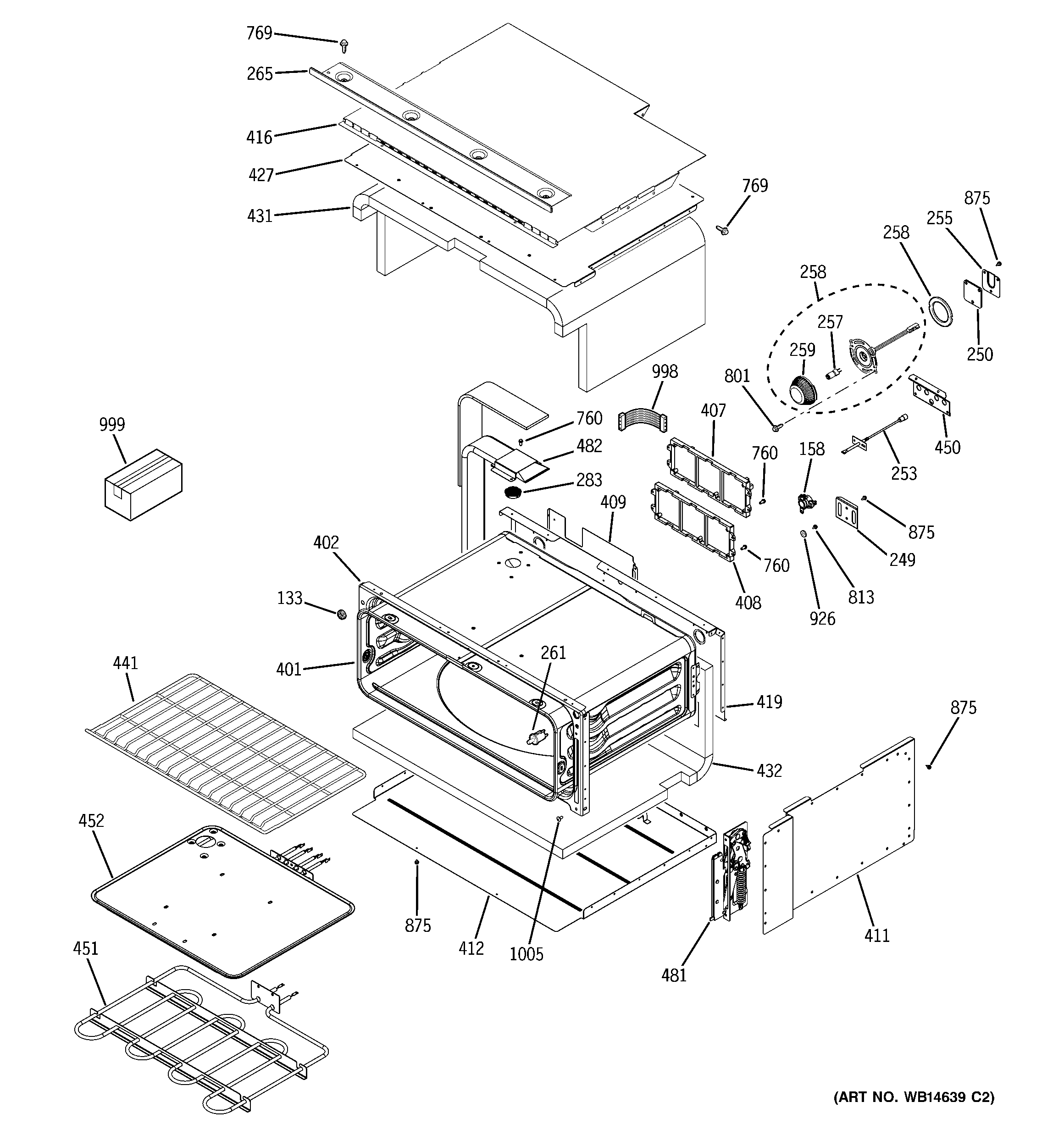 Upper oven
