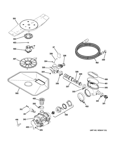 Motor-pump mechanism