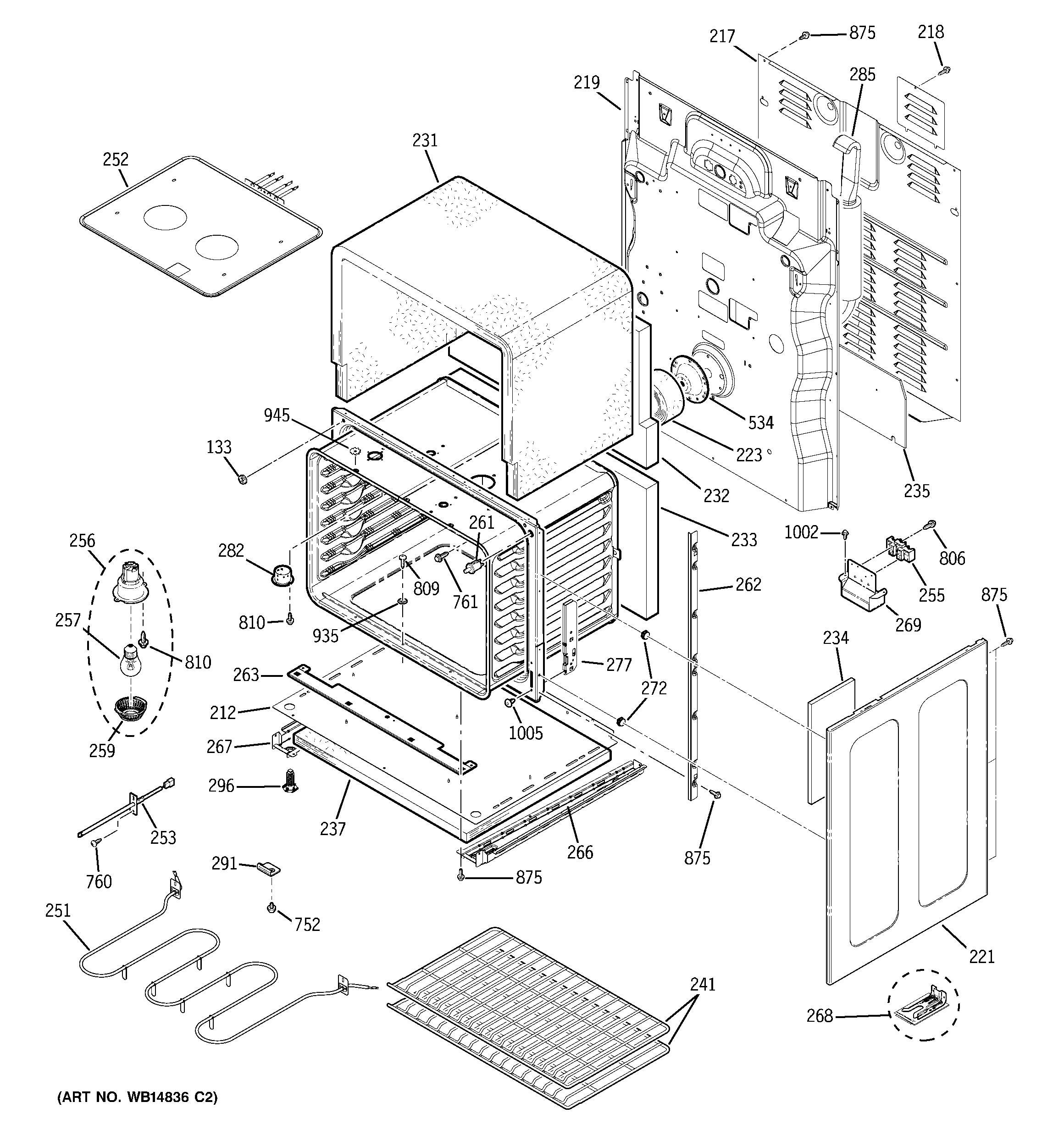Lower oven