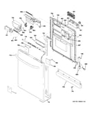 Escutcheon & door assembly