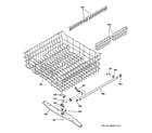 GE GLC4400R05WW upper rack assembly diagram