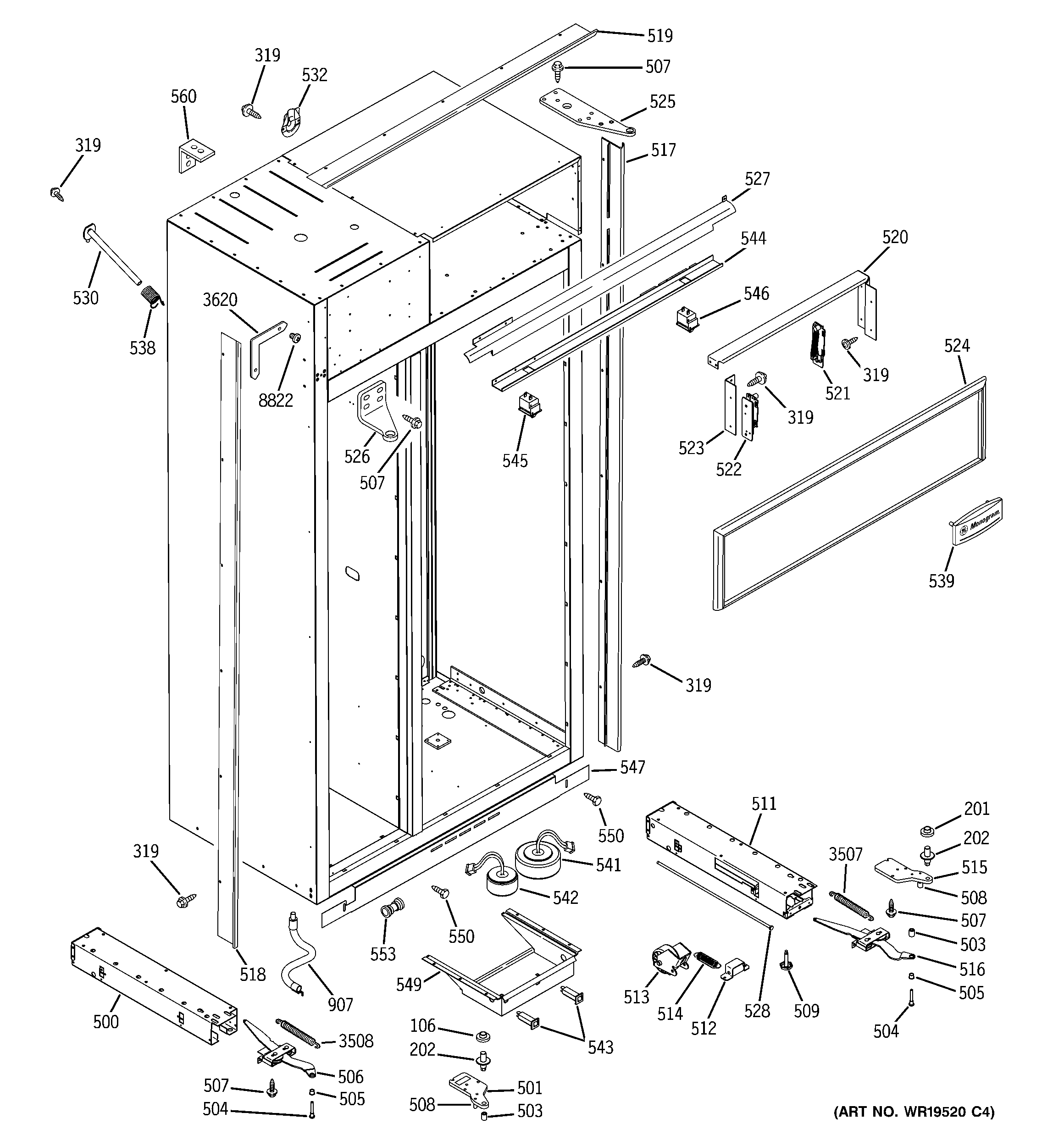 CASE PARTS