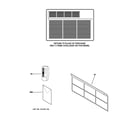 GE AEW10ANH1 room air conditioner diagram