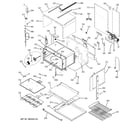 GE PT925DN2BB lower oven diagram