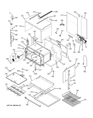 Lower oven