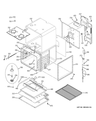 Upper oven