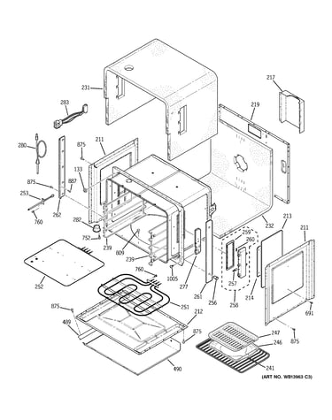 Upper oven