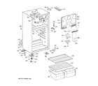 GE GTN18BBT2RWW cabinet diagram