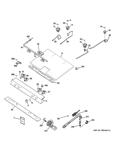 Gas & burner parts