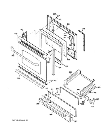 Door & drawer parts