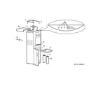 GE PXCP33SSS water dispenser diagram