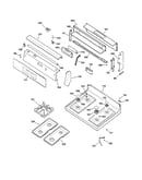 Control panel & cooktop