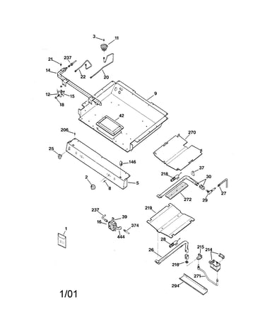 Gas burner parts