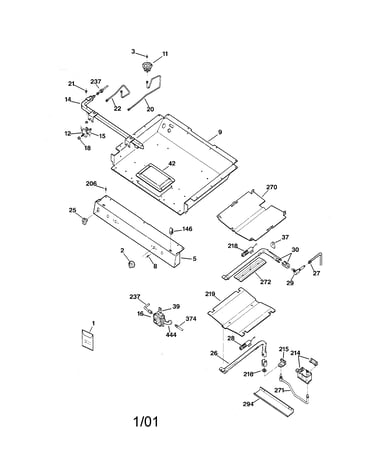 Gas burner parts