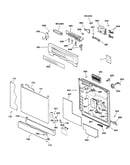 Escutcheon & door assembly