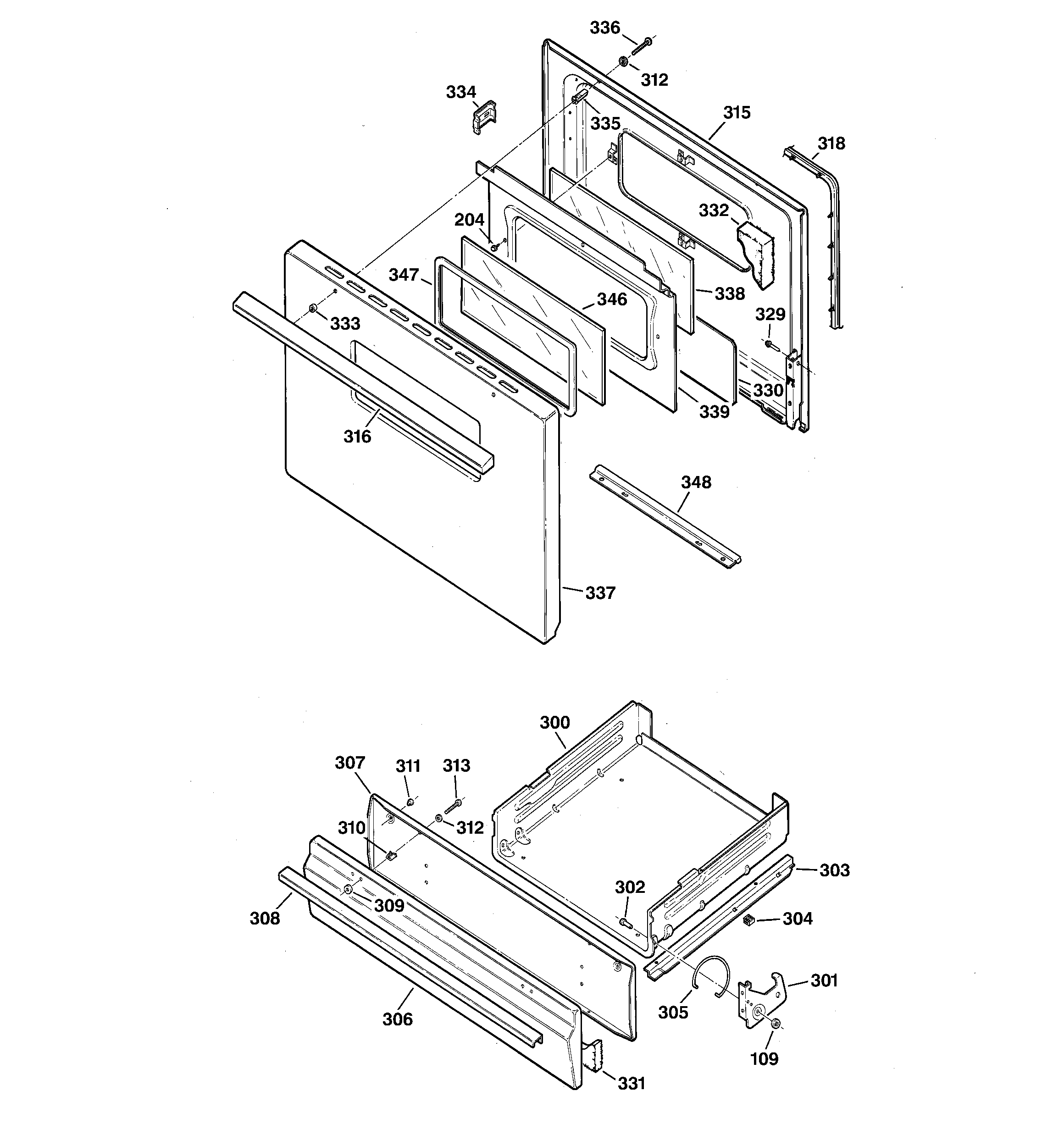 Door & drawer parts