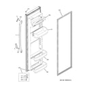 GE GSS25GFXNWW fresh food door diagram