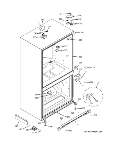 Case parts