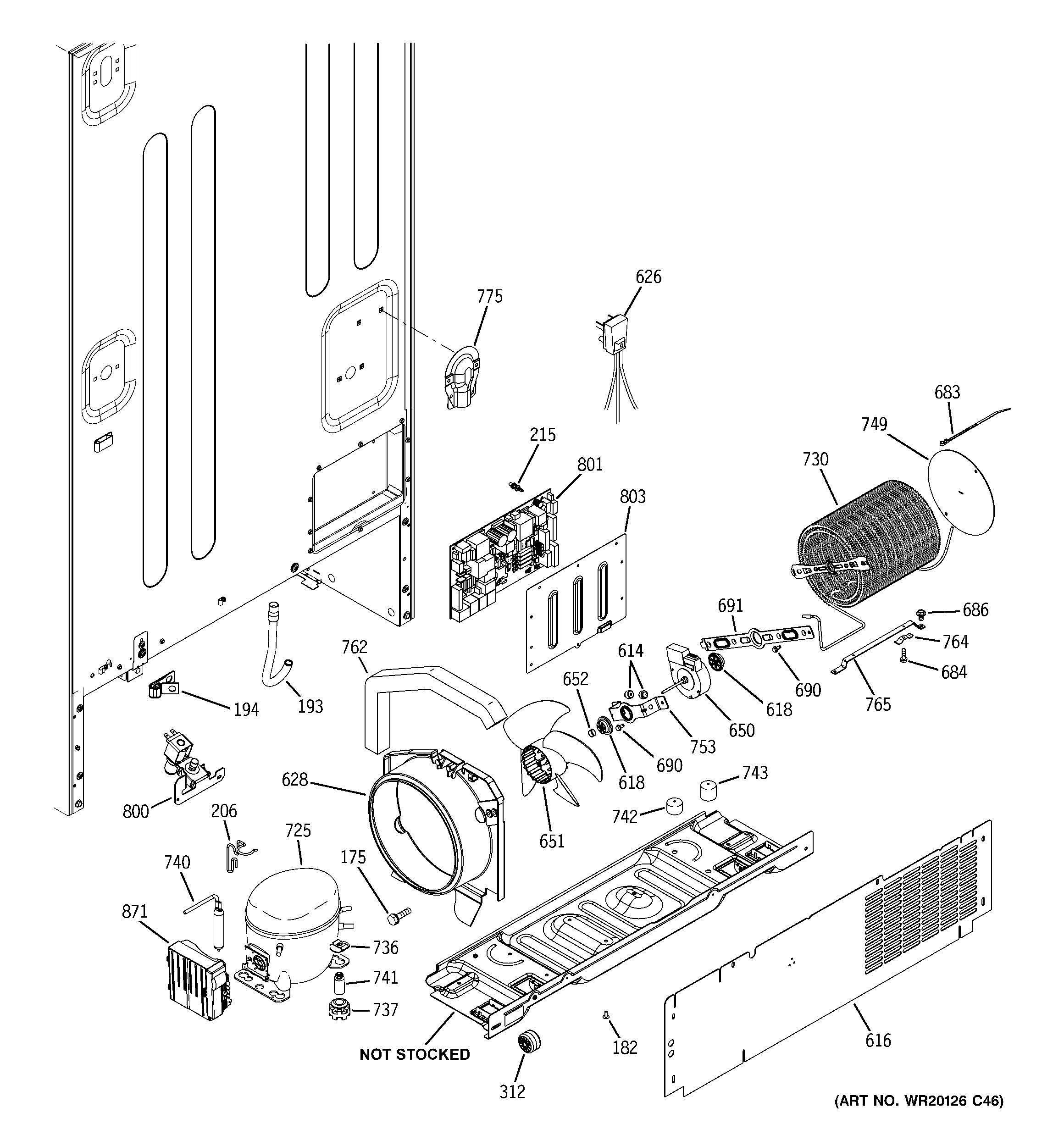 Machine compartment