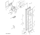 GE GSH22JSXLSS freezer door diagram