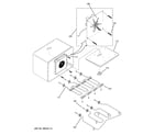 GE ZDP30N4H1SS oven assembly diagram